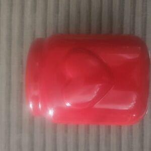 Red Heart Jar